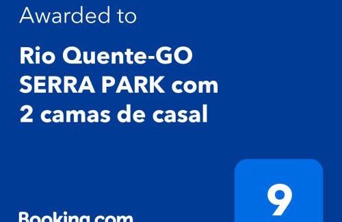 Pousada do Rio Quente Apartamento | Rio Quente-GO SERRA PARK com 2 camas de casal
