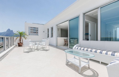 Ipanema Apartamento | Rio257 - Penthouse de dos pisos con vista al mar en Ipanema