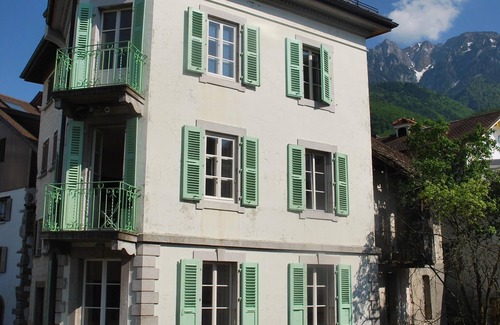 Saint-Gingolph Casa | Río y lago, montañas y encanto
