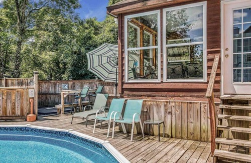 Nashville Casa | PRIVADO, PISCINA DE AGUA SALADA, RÍO, TINA CALIENTE, CHIMENEA, MINUTOS AL CENTRO