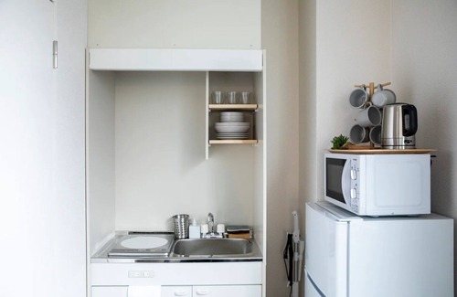 Hiroshima City Centre Apartamento | River Villas 6FSpacious top floor approx 55Cle / Hiroshima Hiroshima