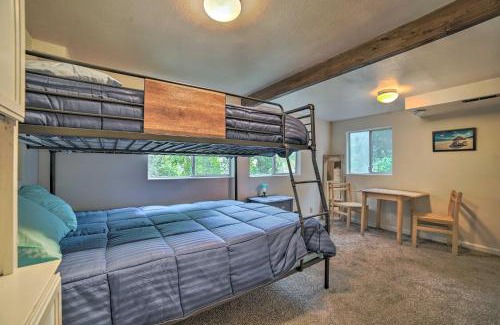 Ben Lomond Casa | Riverfront Cottage in Redwoods with Decks and Beach!