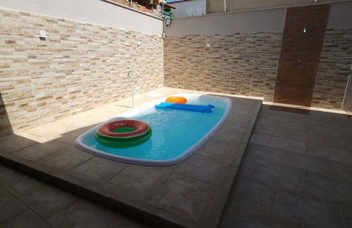 Praia Grande Casa | Riverfront house 2 minutes from the beach!