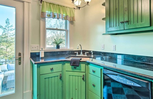 Kingston Casa | Riverfront Kingston Home w/ Deck & Fire Pit!