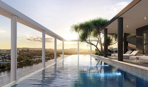 Eagle Farm Apartamento | Riverfront Luxe 2Bed Pool Parking