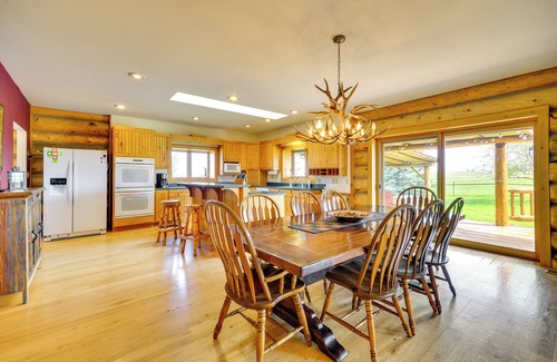 Roberts Cabina | Roberts A-Frame Log Cabin Near Red Lodge Mountain!