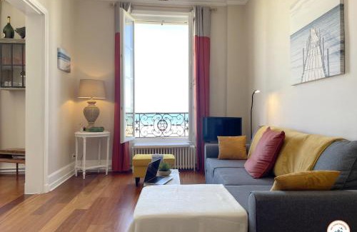 Trouville-sur-Mer Apartamento | Roches Normandes - Terrasse Vue Mer et Plage