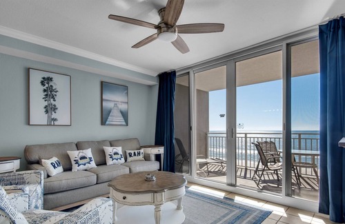 Open Sands Condominio | Rocken The Beachfront Updated condo Balcony views of Panama City Beach! Sleeps 8