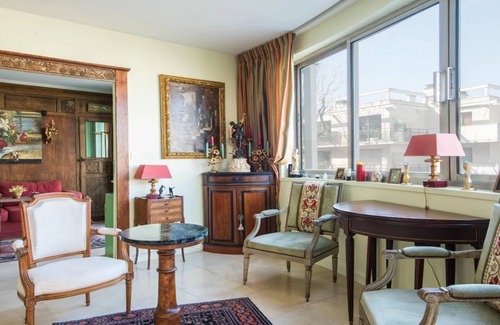 Auteuil Apartamento | Roland-Garros Staying in Boulogne-Billancourt-Located across the Seine
