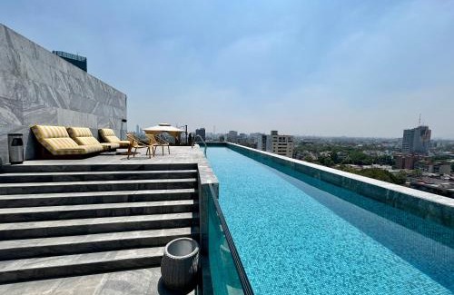 Roma Norte Apartamento | Roma Norte, pool, gym, rooftop, coworking, balcony & parking