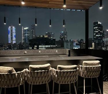 Roma Norte Apartamento | Roma Norte, pool, gym, rooftop, coworking, balcony & parking