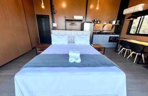 Anitapolis Apartamento | Cabaña romántica con vista a la montaña VST035
