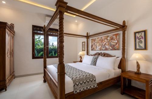 Tegallalang Complejo | Romantic Cozy Three Bedroom Jungle View Villa in Ubud