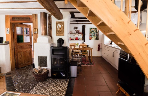 Billigheim-Ingenheim Casa | *** Romántica casa de vacaciones con entramado de madera en el sur del Palatinado: aquí está la PFALZCARD