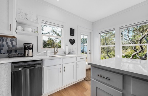 Seagrove Beach Casa | Romantic New Home for 2-Private Hot Tub/ Secluded Patio-260 Steps to Beach-Bikes