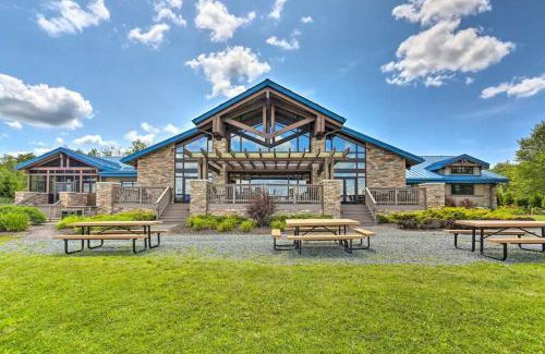 Pocono Lake Casa | Romantic Pocono house - stream, lake, beach, pool, firepit