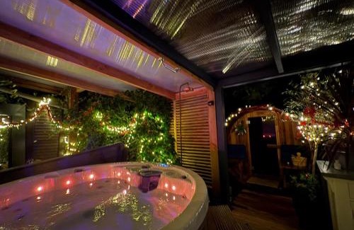 Den Ham Cama Y Desayuno | Romantisch Wellness Appartement met privé Hottub Sauna Gamesroom