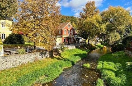 Grossschoenau Apartamento | Romantische Ferienwohnung Marie - Historisches Flair und Infrarot-Sauna