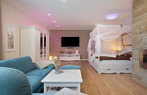 Rathmannsdorf Apartamento | Romantische Fewo Sächs Schweiz