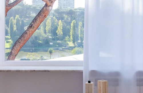 EUR Apartamento | Rome Eur overlooking terrace Modigliani