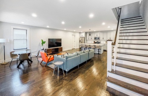 Neponset - Port Norfolk Apartamento | Roof Deck, Sleeps 10, W/D, Waterviews!