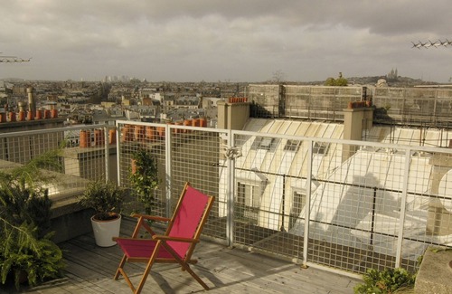 Enfants-Rouges Apartamento | Rooftop Apt Terrace Trendy Haut Marais central district Paris 3 rd