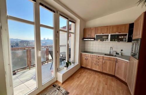 Smichov Apartamento | Rooftop Prague view apartment