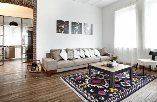 Galata Apartamento | Terraza en la azotea, torre de agua y puntos de vista