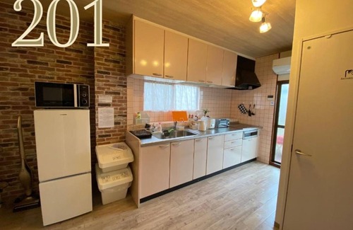 Minato Apartamento | Room 201 with balcony 1 floor bath toilet 2 w - 201 / Osaka Ōsaka