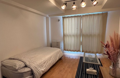 Chuo-ku Apartamento | Room 302, Chateau Minami 6-jo Building, 3 people OK! Comfortable studio with 3 beds