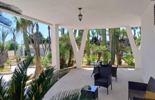 Torre Lapillo Apartamento | Habitación 'Blu Dea - 1' con terraza compartida, Wi-Fi y aire acondicionado