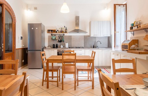 San Pietro a Cegliolo Apartamento | Habitación 'Camera 3' con terraza compartida, Wi-Fi y aire acondicionado