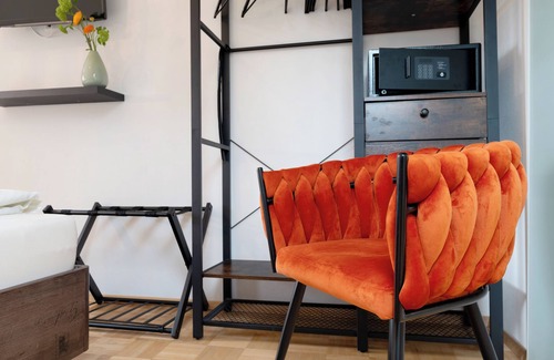 Hallwangen Apartamento | Habitación 'Doppelzimmer 6 Premium' con terraza compartida, jardín compartido y Wi-Fi