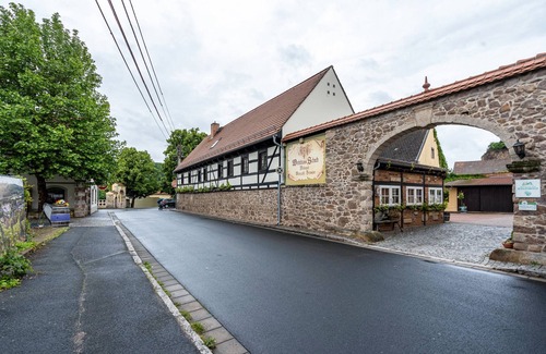 Soernewitz Apartamento | Habitación 'Doppelzimmer Im Weinrestaurant' con jardín compartido y Wi-Fi