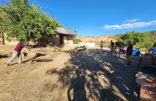 Maricopa Cabina | Room in Rustic Campground w/ General Store, Sports Courts near Hiking Trails