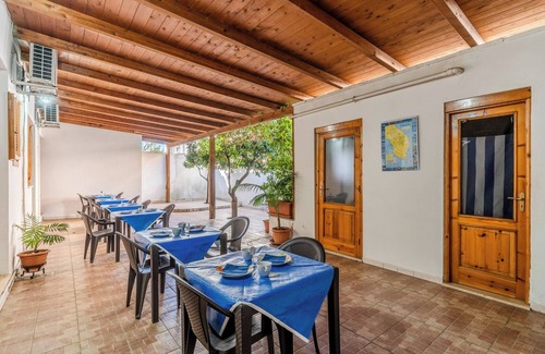 Presicce Apartamento | Habitación 'La Saracina - Camera 3' con terraza compartida, Wi-Fi y aire acondicionado.