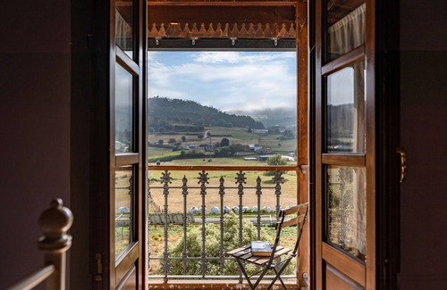 Mondonedo Apartamento | Habitación O Corredor con balcón privado y vistas a la montaña