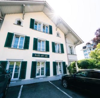 Oberhofen am Thunersee Hotel | Room's at HAUS am SEE direkt am Thunersee gelegen mit SELF CHECK IN & digitaler Rezeption