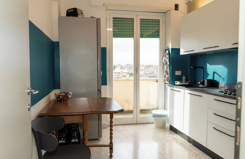 Quartiere XXIII Alessandrino Casa | Room with private bathroom in penthouse