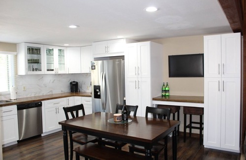 Mammoth Lakes Condominio | Espacioso piso central de Mammoth 3 Story Condo