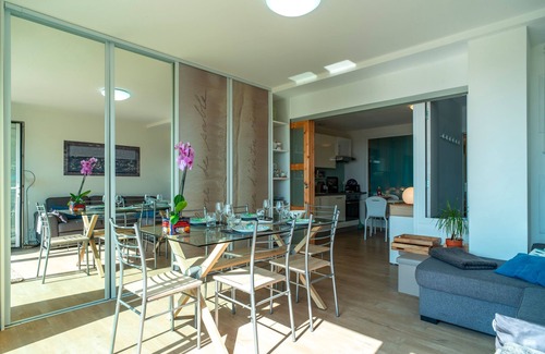 Plomodiern Apartamento | Rosa Gaelica - Appt face à la plage