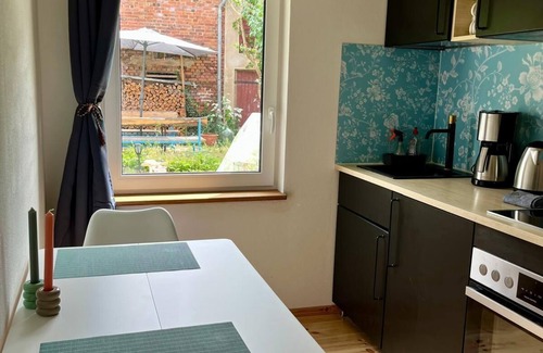Schlieben Apartamento | Rosa, s garden
