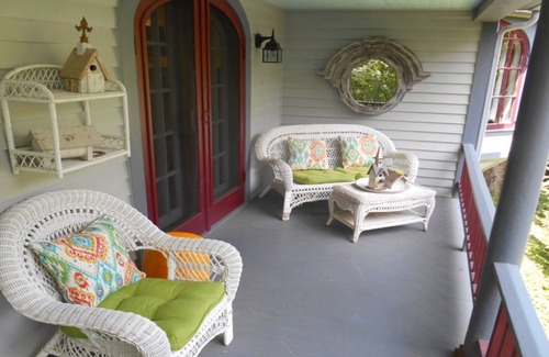 Eureka Springs Historic District Cabaña | Rose Cottage - Aparece en la revista Country Living y Cottage Style