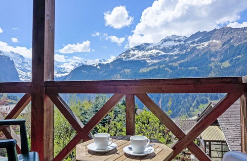 Wengen Apartamento | Rose Studio Y by Interhome