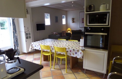 Esbjerg Municipality Apartamento | Apartamento de vacaciones Rosengård Friland y B & B. Quédate en el campo y cerca de muchas experiencias.
