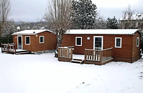 Estavar Cabina | Camping Les Jardins d'Estavar *** - Trailer 3 habitaciones 4 Personas
