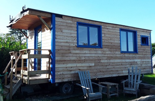 Roscanvel Cabina | Roulotte en Presqu'île de Crozon, Pointe des Espagnols