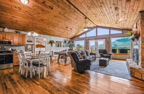 Wears Valley Cabina | Roundtop Mtn Ridge: Free Attraction Tickets, Jetted Bathtub, Pool Table & Mountain Views