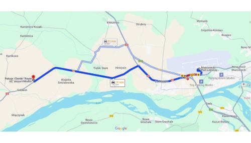 Czerwinsk nad Wisła Cabina | "Route 62" Airport Modlin