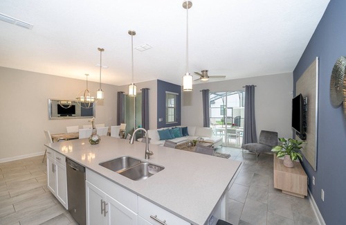 Campbell Casa | (HT4964) Storey Lake Home 4/3 Piscina privada y parque acuático gratuito
